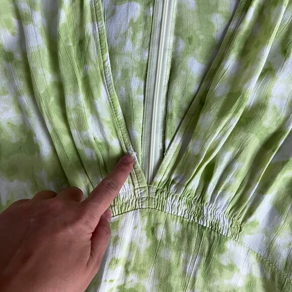 Faithfull The Brand Vittoria Lera Midi Dress Roos Tie Dye size US 4 - Picture 11 of 16